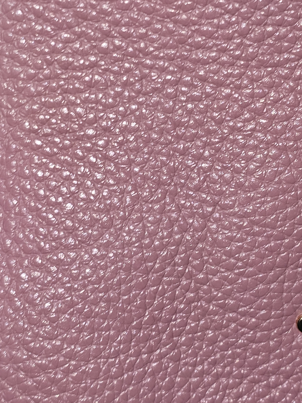 Coach Pink Leather Tote with Scarf Accent - Picture 6 of 11